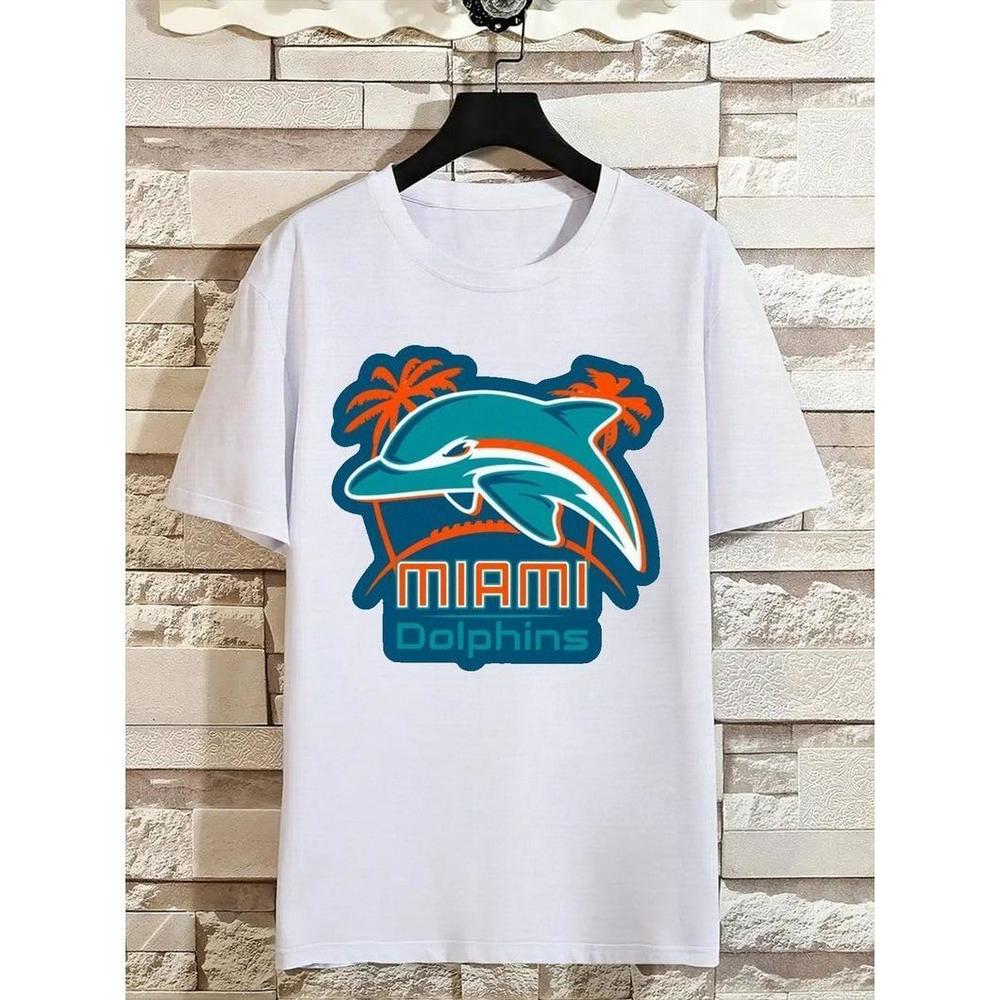 Miami Dolphins Shirt Miami Football Shirt Fins Tee Mia T-Shirt Dolphins